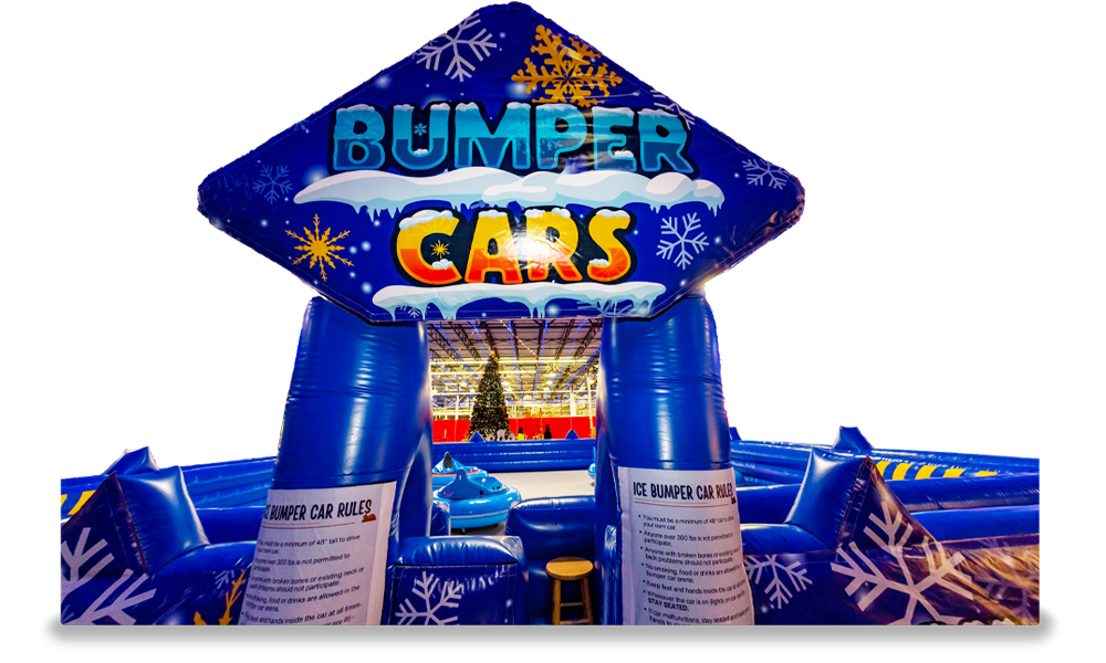 Artificial Ice Events | Ice Bumper Cars - Artificial Ice Events